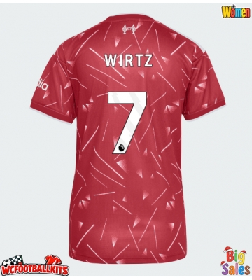 Liverpool Florian Wirtz #7 Replica Home Stadium Shirt for Women 2026-27 Short Sleeve